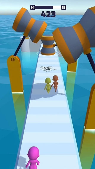跑跑酷闯关官方版(Fun Race 3D)截图3