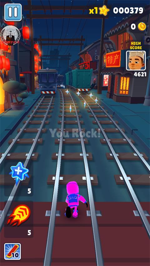 地铁跑酷外网洛阳QAQ版本截图1