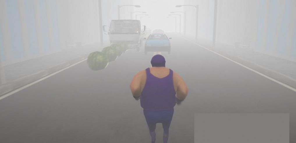 胖子躲车跑游戏安卓版（The Runner）图片1