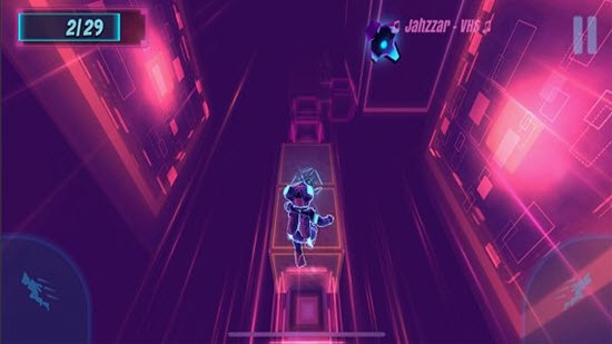 Synthwave Run(合成器浪潮跑酷)截图1