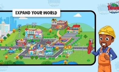 我的城镇世界游戏完整版免费(My Town : World) 截图0