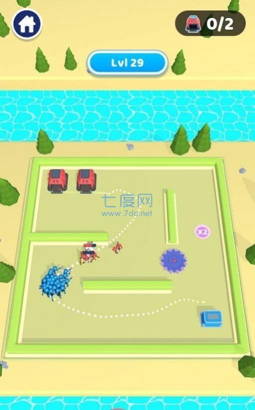 画线突袭