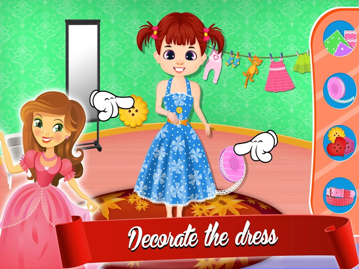 可爱服装店游戏官方版（Cute Dress Maker Shop） 截图0