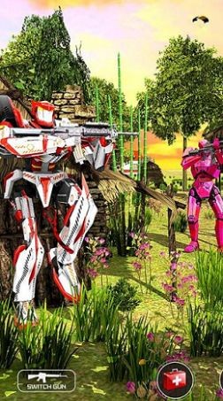 机器人荒野射击截图2