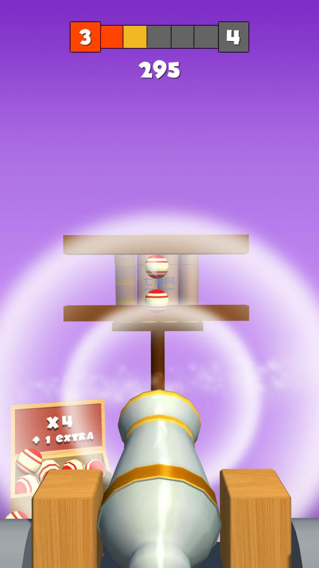 敲打爆炸球3D游戏截图1