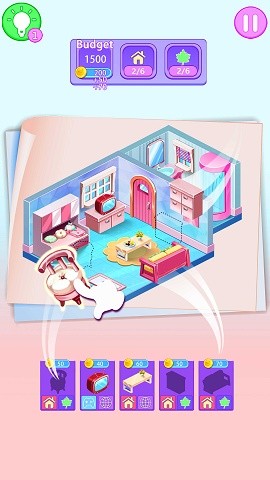 公主娃娃屋装饰大改造截图1