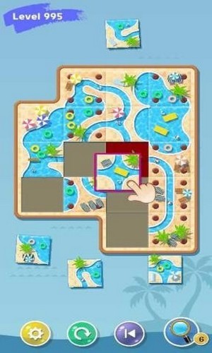 游泳池拼图游戏安卓版 截图0