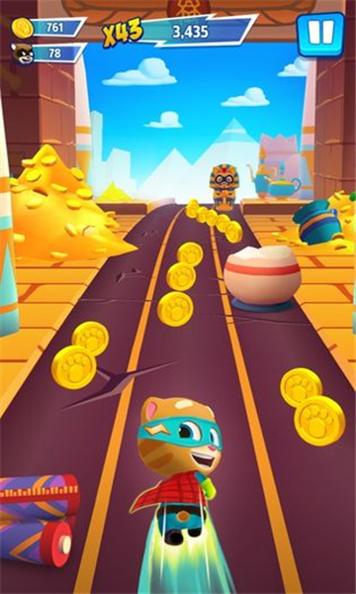 汤姆猫英雄跑酷无敌版截图2