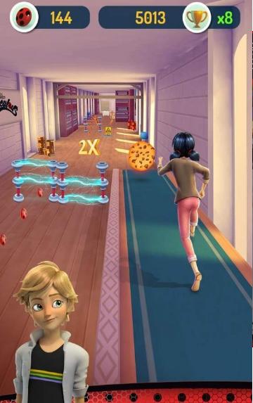 瓢虫少女跑酷截图1