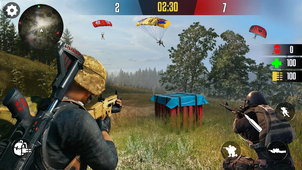 和平吃鸡精英3D游戏官方版（FPS Commando 3D） 截图0