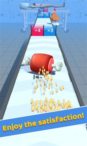 蛆虫冲刺3D游戏安卓手机版（Maggots Rush 3D） 截图0