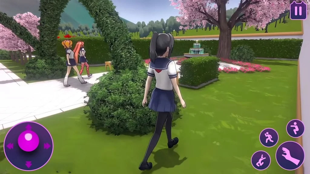 樱花日本高校3D截图1