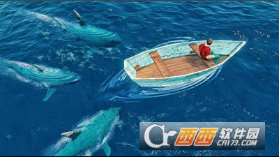 愤怒的鲨鱼猎手游戏截图0
