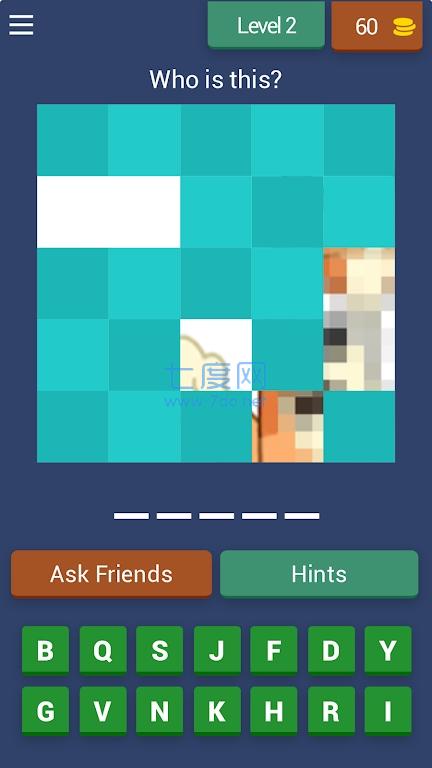 翻开瓷砖解谜BLUEYGuess TilesTrivia截图0