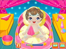 Baby Wonderful Care(新鲜的宝宝洗澡游戏)截图3