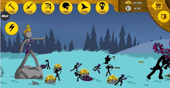 火柴人战争遗产僵尸召唤者模式最新无敌版（含攻略）  v4.4.3