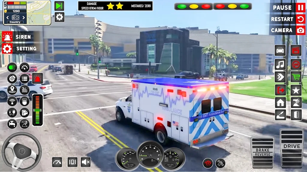 US紧急救护车3D官方安卓版 截图2