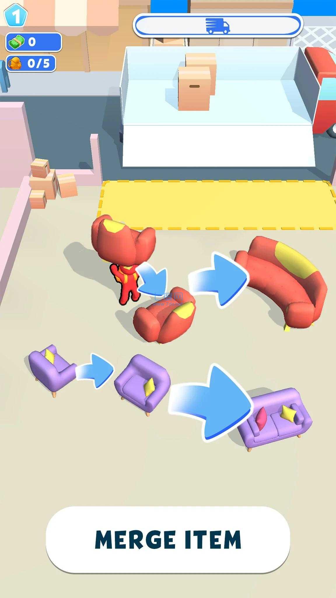 合并装饰3D游戏