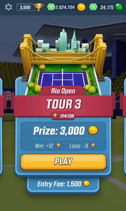 tennis clash截图2
