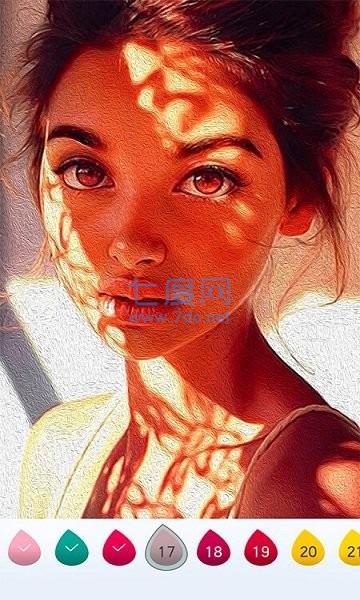 数字填色秘密花园绘图截图1