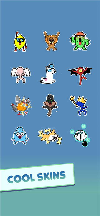 火柴人绳索跳跃最新版(Stickman Hook)截图3