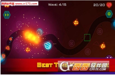 Tower Defense: Geometry War(防御塔几何战争无限金币最新版)截图1