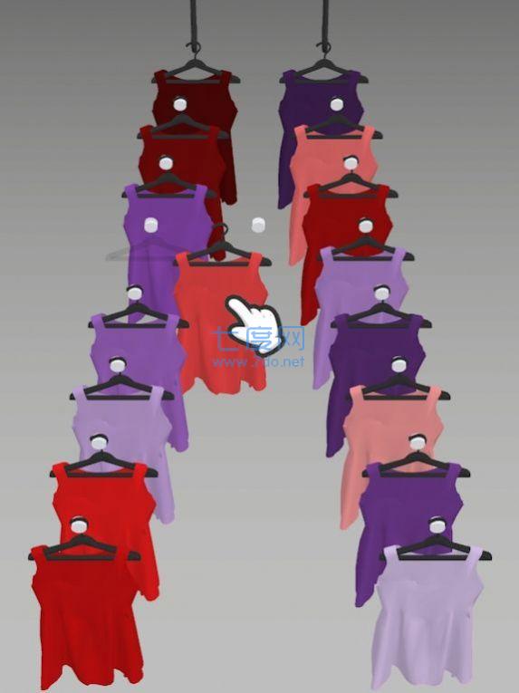 整理衣服颜色游戏截图0