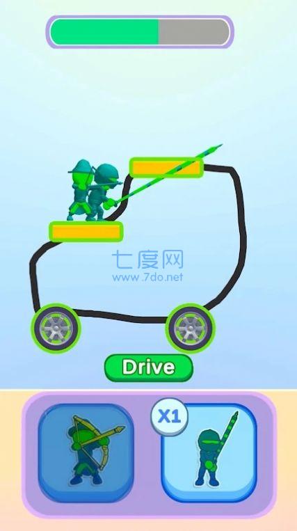 绘制战车游戏