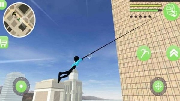 美国警察火柴人绳索英雄游戏 v2.0 安卓版