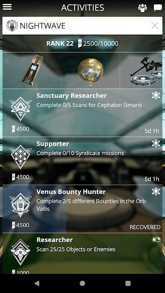星际战甲warframe掌上助手(Warframe Companion) v4.15.20.0 安卓最新版