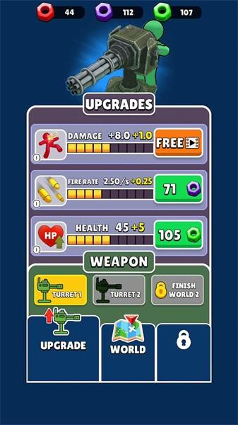 弹药狂热塔炮防御游戏 v0.12 安卓版