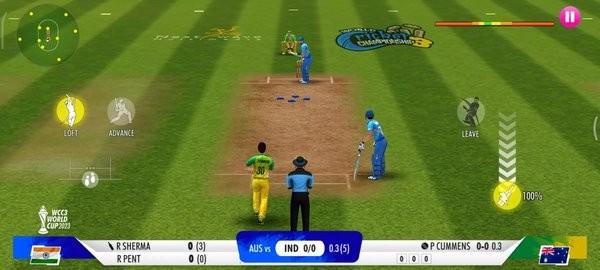 世界板球锦标赛3国际服(World Cricket Championship 3) v2.3 安卓版