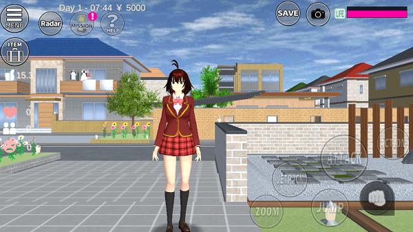 七七酱同款樱花校园模拟器英文版2024 v1.042.03 安卓版