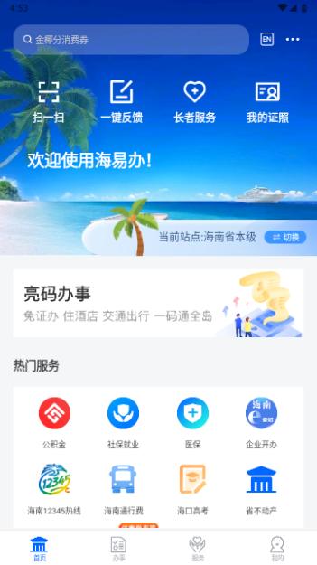 海南政务服务网新版