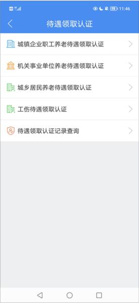 江西人社app养老金资格认证11