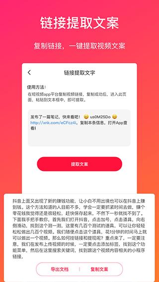 视频转文字1