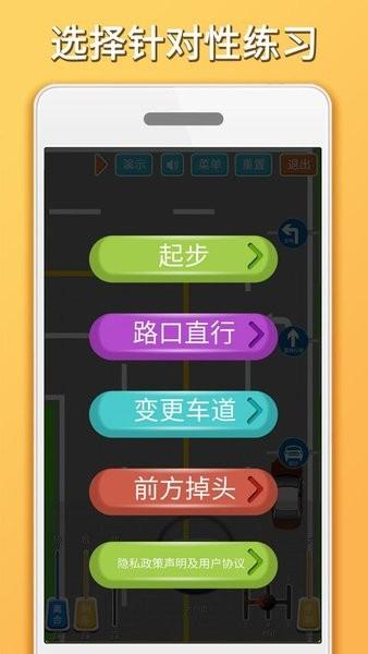 科目三路考学车图片2