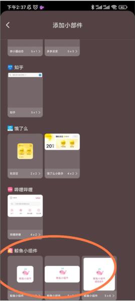 鲸鱼小组件7
