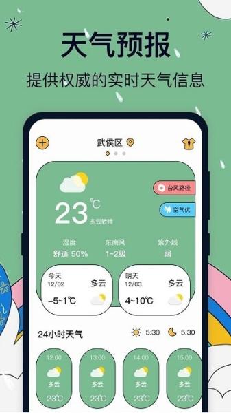 实时天气卫星云图图片2