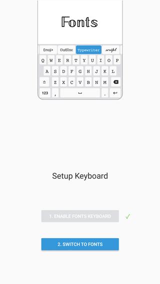 fonts输入法app