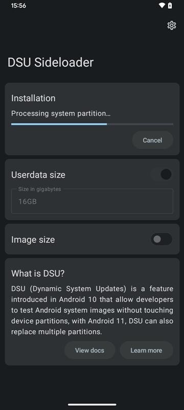 DSU侧载工具 (DSU Sideloader)安卓版v2.03 Sideloader)安卓版v2.03