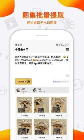 小葩去水印