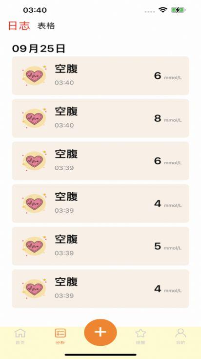 血糖小管家v1.0.1