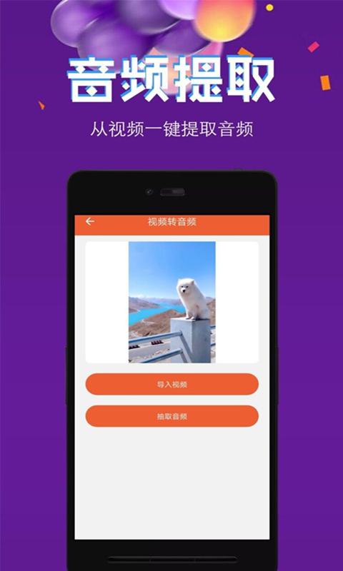 音频提取格式转换APP