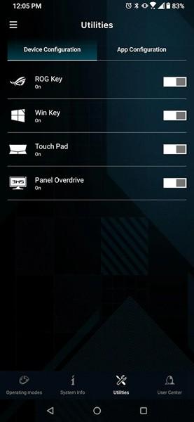 华硕奥创智控中心 (Armoury Crate)安卓客户端v5.6.11 Crate)安卓客户端v5.6.11