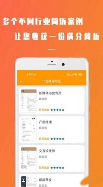简易简历2