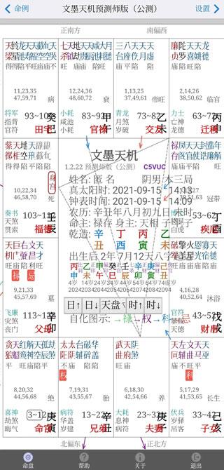 文墨天机紫微斗数app图片9