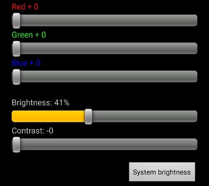 screen adjuster