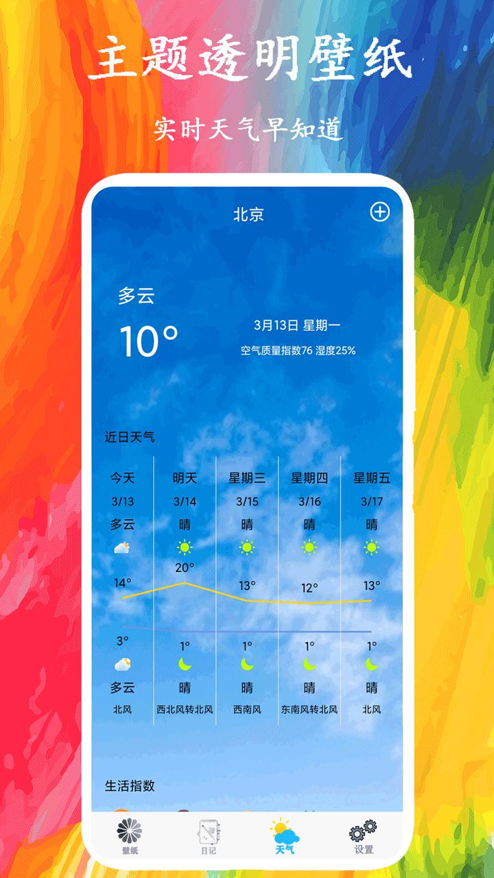 主题透明壁纸下载介绍图
