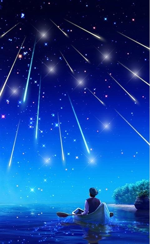 流星雨动态墙纸
